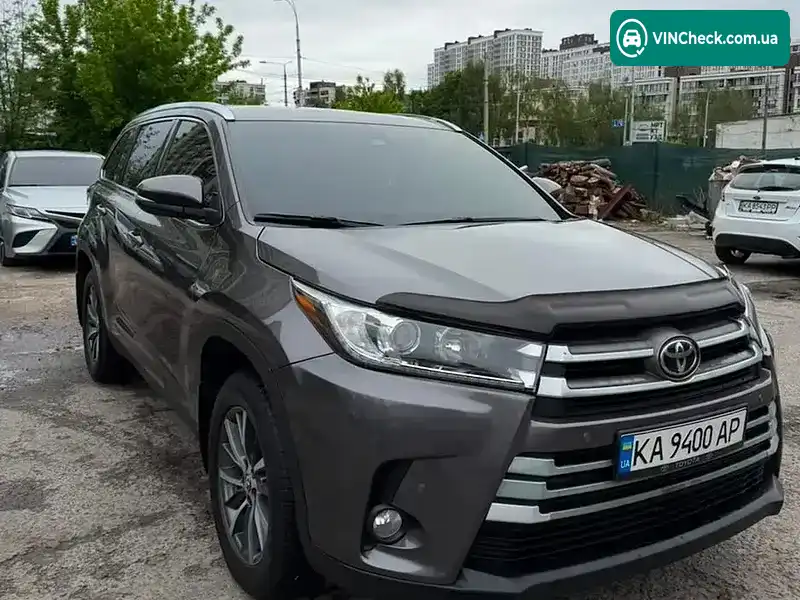 Toyota Highlander 2019, фото з оголошення 1 з 14, VIN 5TDJZRFH1KS611067