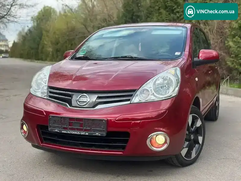 Nissan Note 2012, фото з оголошення 1 з 21, VIN SJNFAAE11U2162330