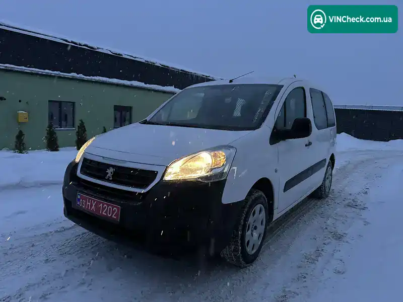 Peugeot Partner 2016, фото з оголошення 2 з 20, VIN VF37DZKYZGJ710676