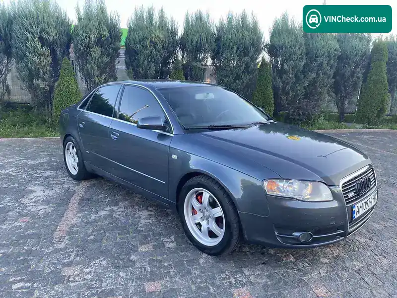 Audi A4 2005, фото з оголошення 1 з 20, VIN WAUZZZ8E25A486021