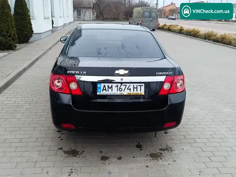 Chevrolet Epica 2008, фото з оголошення 2 з 21, VIN Y6DLF69KE8B108496