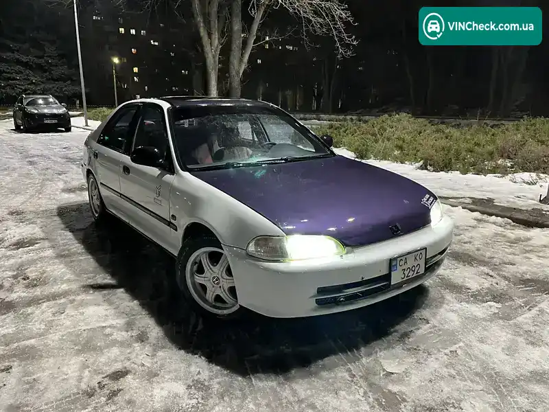 Honda Civic 1993, фото з оголошення 1 з 9, VIN JHMEG85200S121822