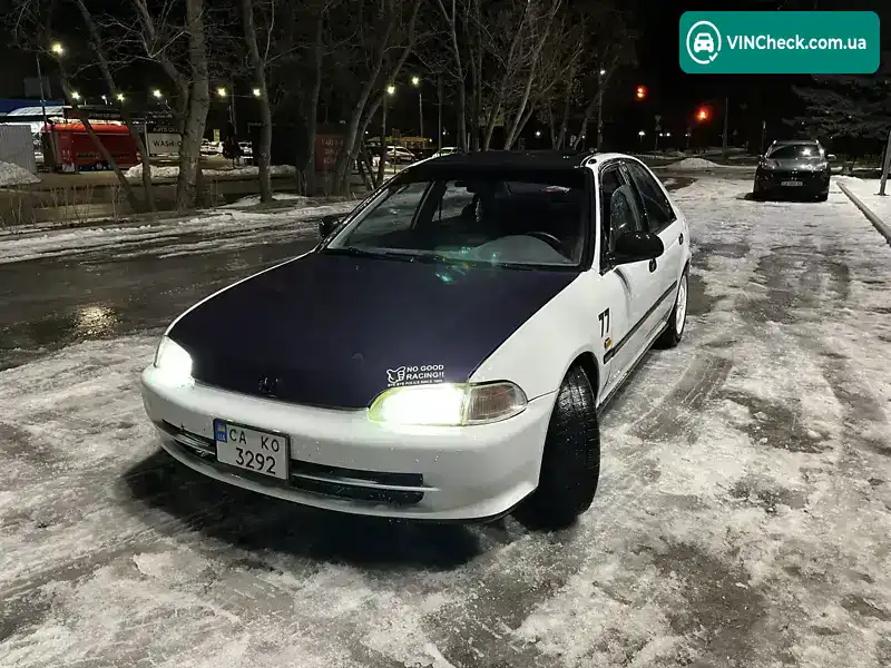 Honda Civic 1993, фото з оголошення 2 з 9, VIN JHMEG85200S121822
