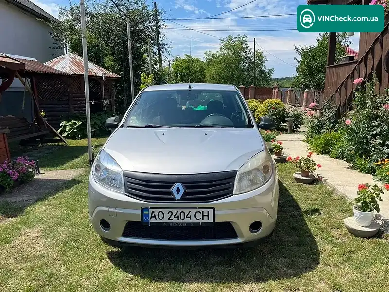 Renault Sandero 2010, фото з оголошення 1 з 11, VIN VF1BSR4AH43450994