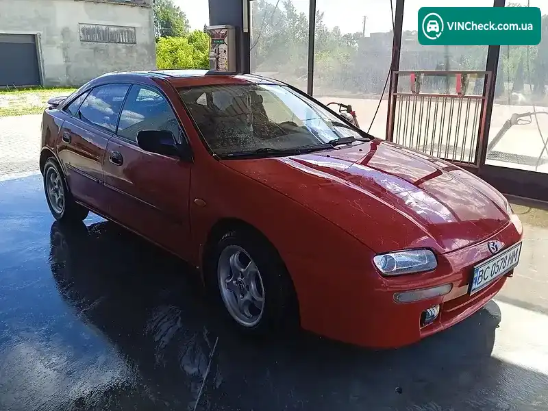 Mazda 323 1998, фото з оголошення 1 з 7, VIN JMZBA145201658044