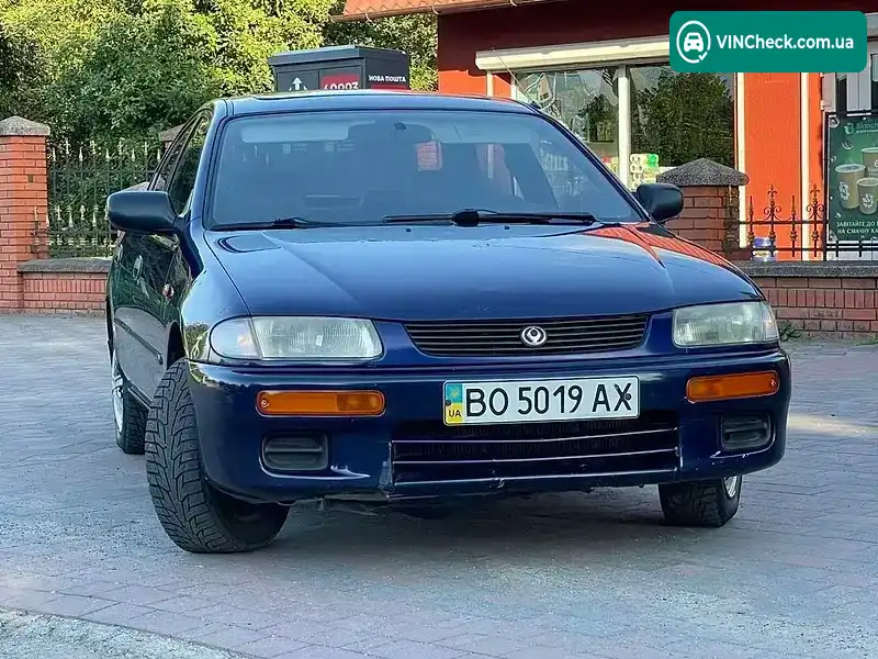 Mazda 323 1996, фото з оголошення 2 з 8, VIN JMZBA125500318196