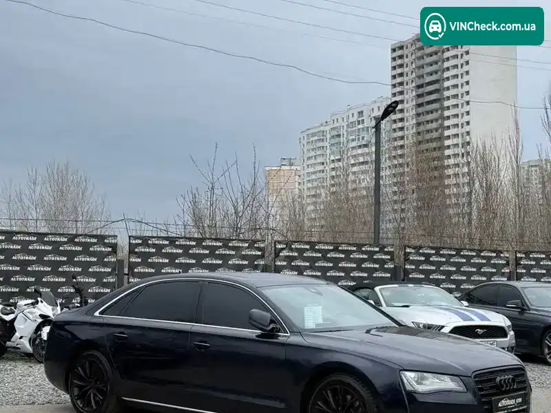 Audi A8 2013, фото з оголошення 2 з 18, VIN WAURGAFD4DN030630