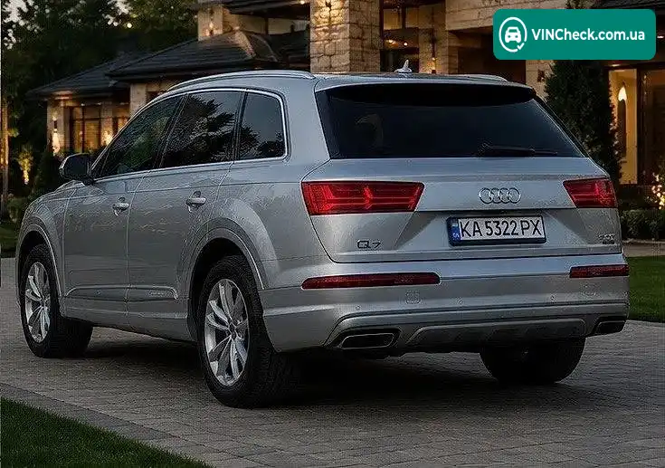 Audi Q7 2017, фото з оголошення 2 з 20, VIN WA1LAAF79HD056974