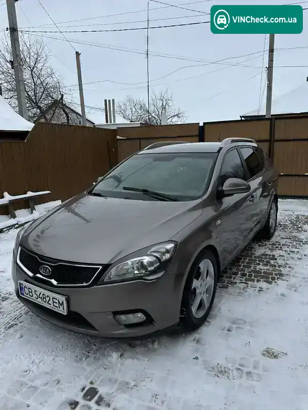 Kia Ceed 2012, фото з оголошення 1 з 21, VIN U5YHB816ACL252150