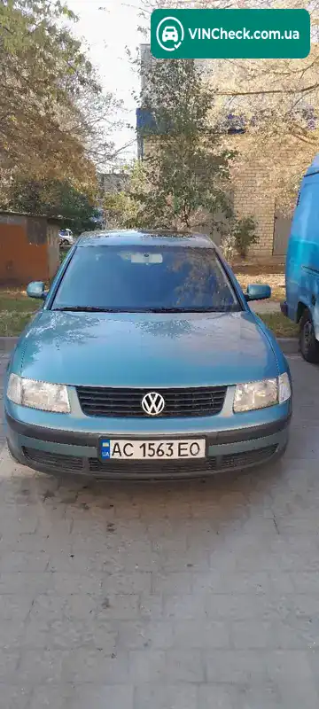 Volkswagen Passat 2000, фото з оголошення 1 з 6, VIN WVWZZZ3BZYP304061