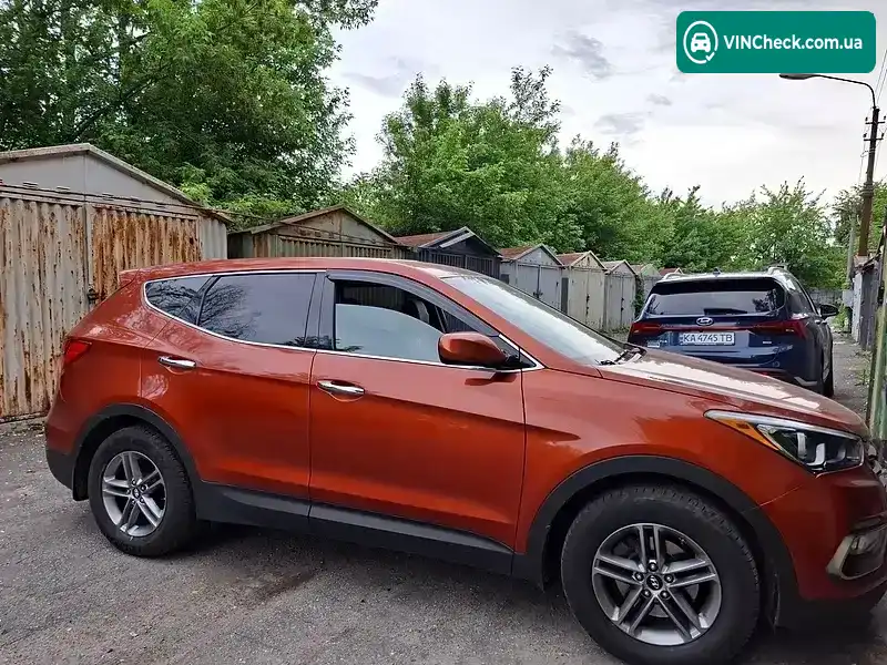 Hyundai Santa FE 2016, фото з оголошення 2 з 20, VIN 5XYZTDLB7HG457901