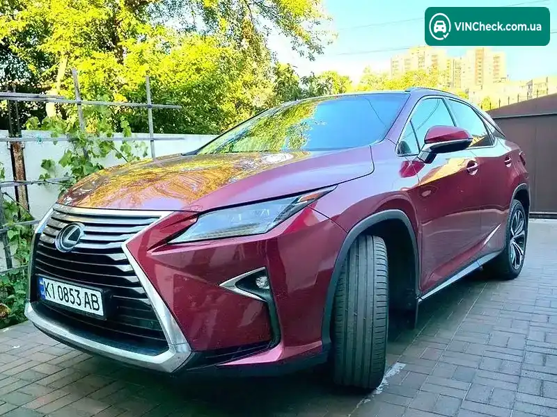 Lexus RX 2017, фото з оголошення 1 з 14, VIN JTJBZMCA902025359