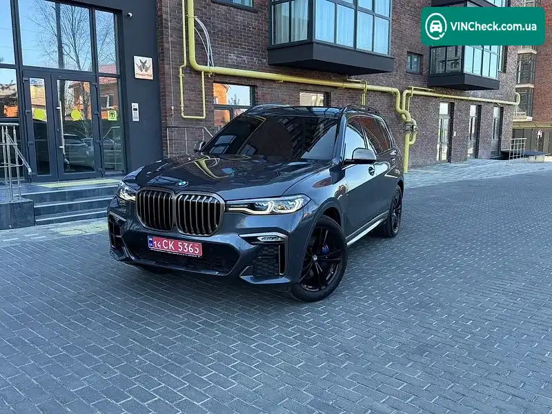 BMW X7 2022, фото з оголошення 1 з 20, VIN 5UXCX6C05N9J39176
