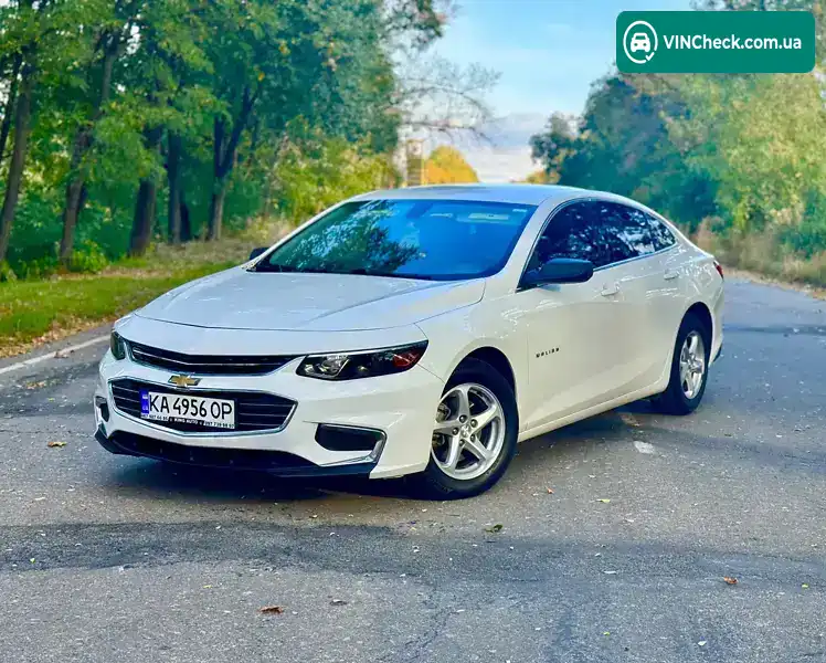 Chevrolet Malibu 2017, фото з оголошення 1 з 20, VIN 1G1ZB5STXJF115959