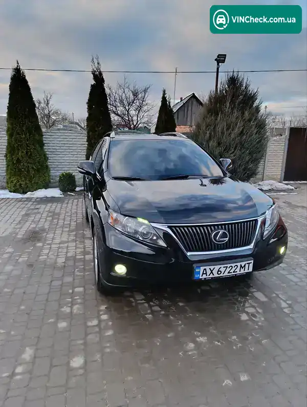 Lexus RX 2009, фото з оголошення 1 з 17, VIN 2T2BK1BA9AC014027