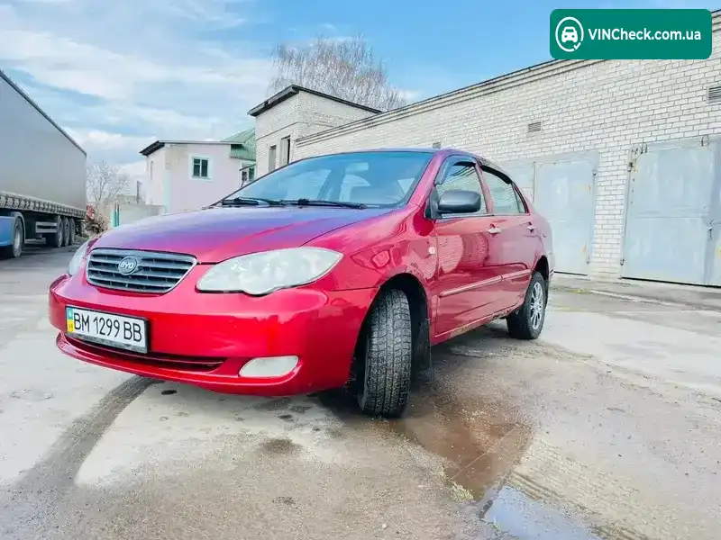 BYD F3 2007, фото з оголошення 1 з 17, VIN LGXC16DG270235341