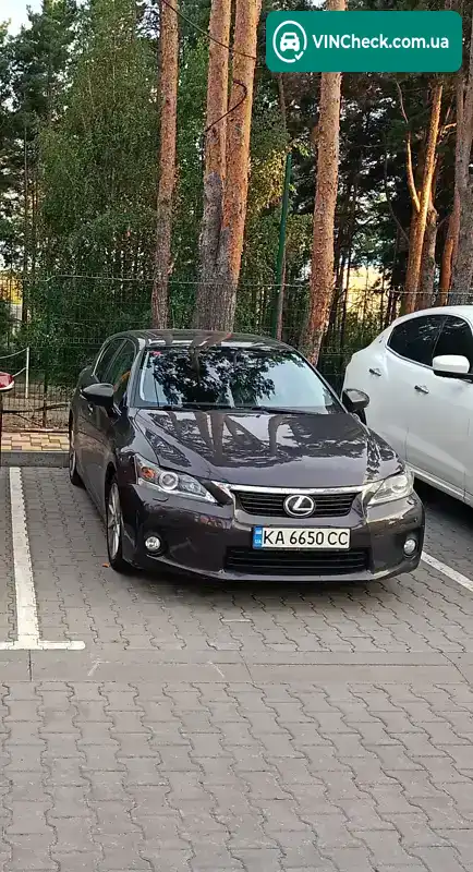 Lexus CT 2012, фото з оголошення 1 з 17, VIN JTHKD5BH3C2109850