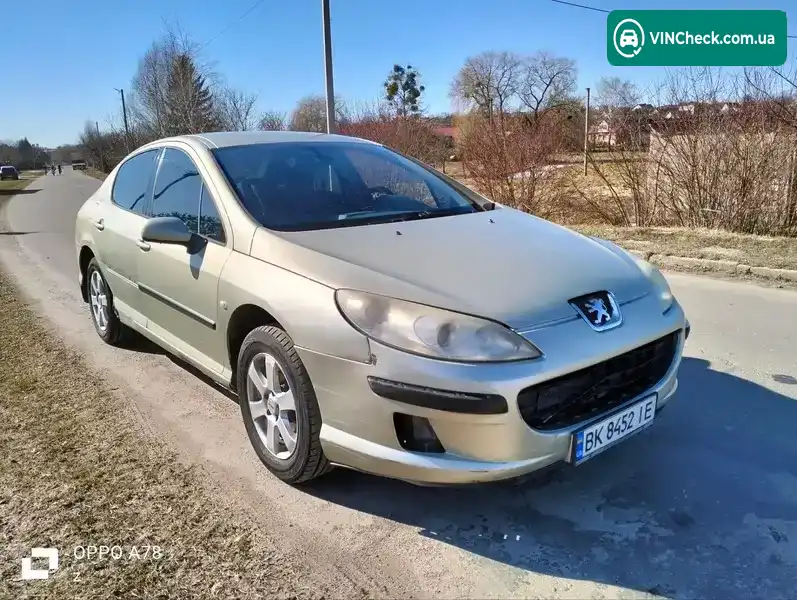 Peugeot 407 2005, фото з оголошення 2 з 14, VIN VF36DRFNE21352489