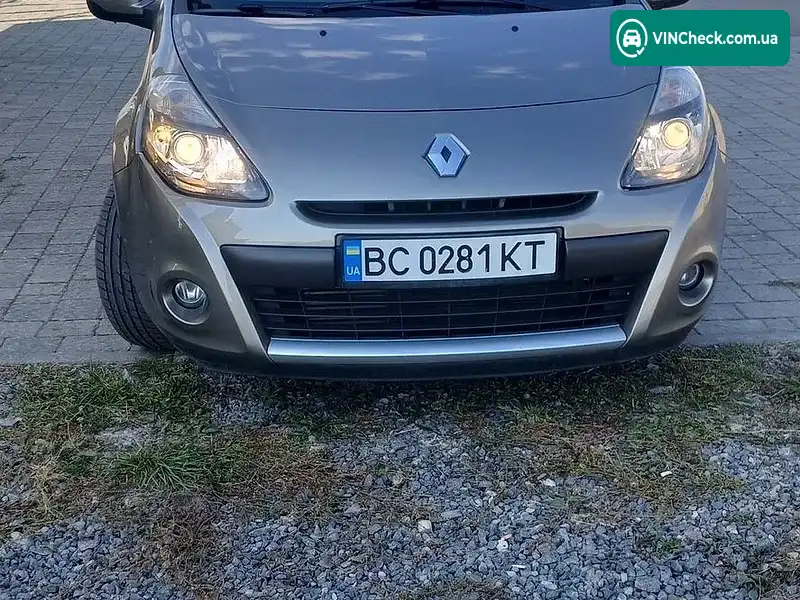 Renault Clio 2010, фото з оголошення 1 з 16, VIN VF1KR140H43101178