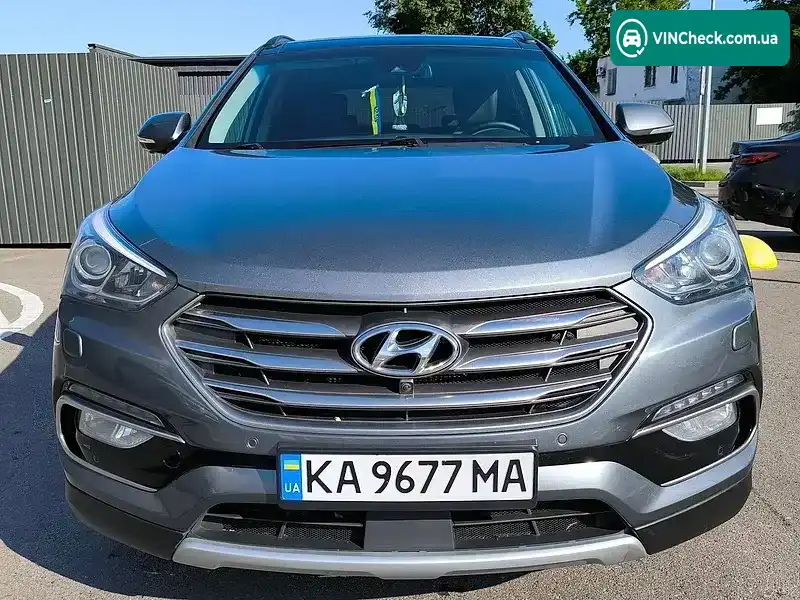 Hyundai Santa FE 2017, фото з оголошення 1 з 20, VIN KMHSW81XDJU857948
