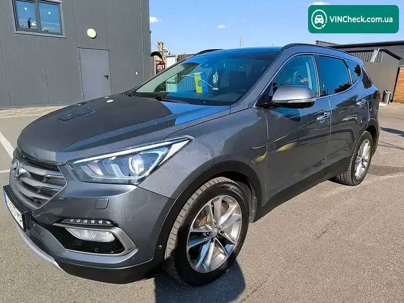Hyundai Santa FE 2017, фото з оголошення 2 з 20, VIN KMHSW81XDJU857948