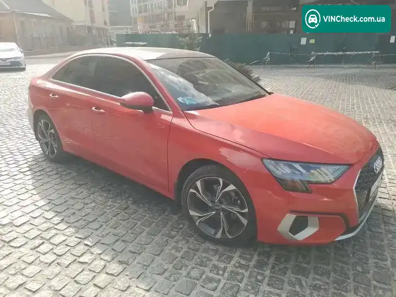 Audi A3 2022, фото з оголошення 2 з 10, VIN WAUAUDGY2NA088074