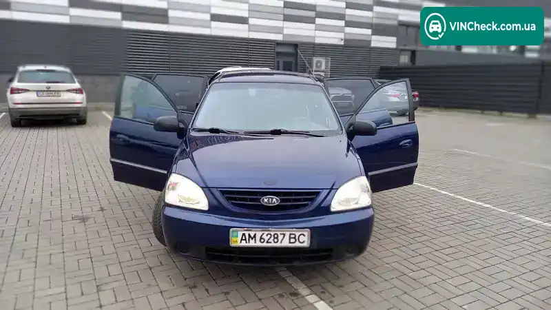 Kia Carens 2006, фото з оголошення 1 з 21, VIN KNEFC526165439172