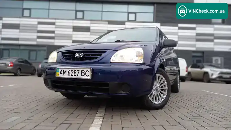 Kia Carens 2006, фото з оголошення 2 з 21, VIN KNEFC526165439172