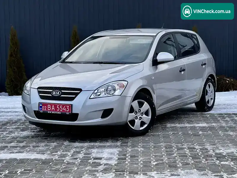 Kia Ceed 2007, фото з оголошення 1 з 20, VIN U5YFF24227L032954