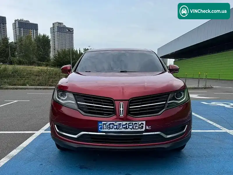 Lincoln MKX 2017, фото з оголошення 2 з 10, VIN 2LMPJ8JP9HBL41476
