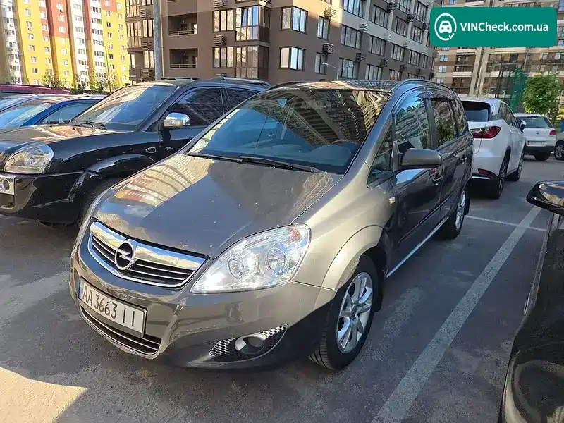 Opel Zafira 2009, фото з оголошення 1 з 21, VIN W0L0AHM759G015768