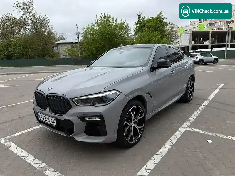 BMW X6 2020, фото з оголошення 1 з 21, VIN WBACY810709C38278