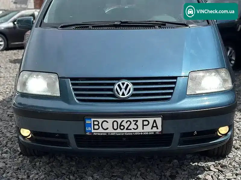 Volkswagen Sharan 2001, фото з оголошення 2 з 20, VIN WVWZZZ7MZ2V028852