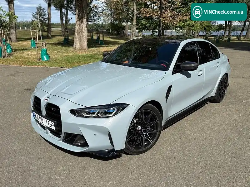 BMW M3 2022, фото з оголошення 2 з 20, VIN WBS43AY03PFN33009