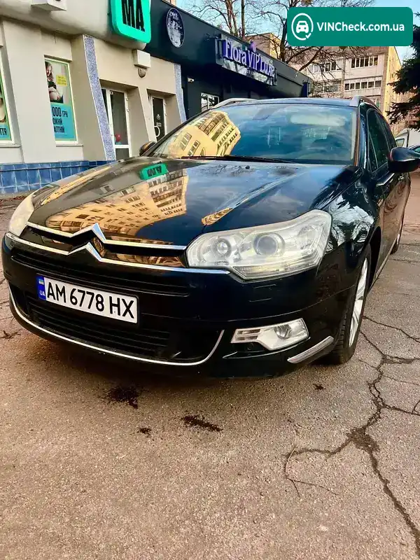 Citroen C5 2010, фото з оголошення 1 з 17, VIN VF7RW5FV8AL509928