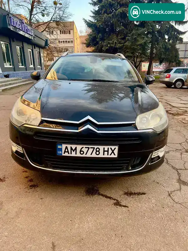 Citroen C5 2010, фото з оголошення 2 з 17, VIN VF7RW5FV8AL509928