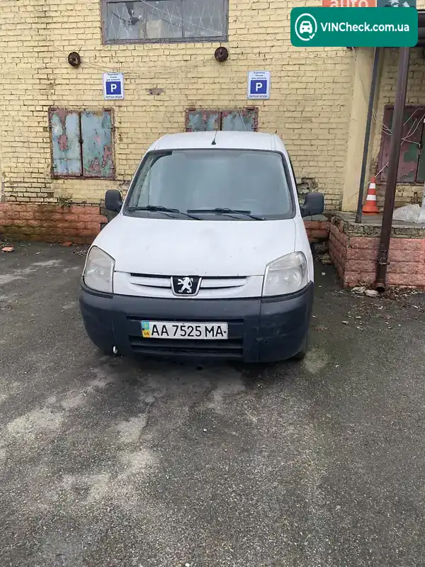 Peugeot Partner 2011, фото з оголошення 1 з 3, VIN VF3GBKFWCBX510784