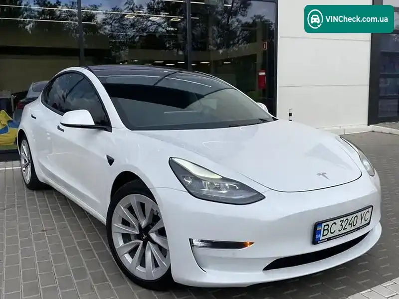 Tesla Model 3 2021, фото з оголошення 1 з 21, VIN 5YJ3E1EB7MF065014