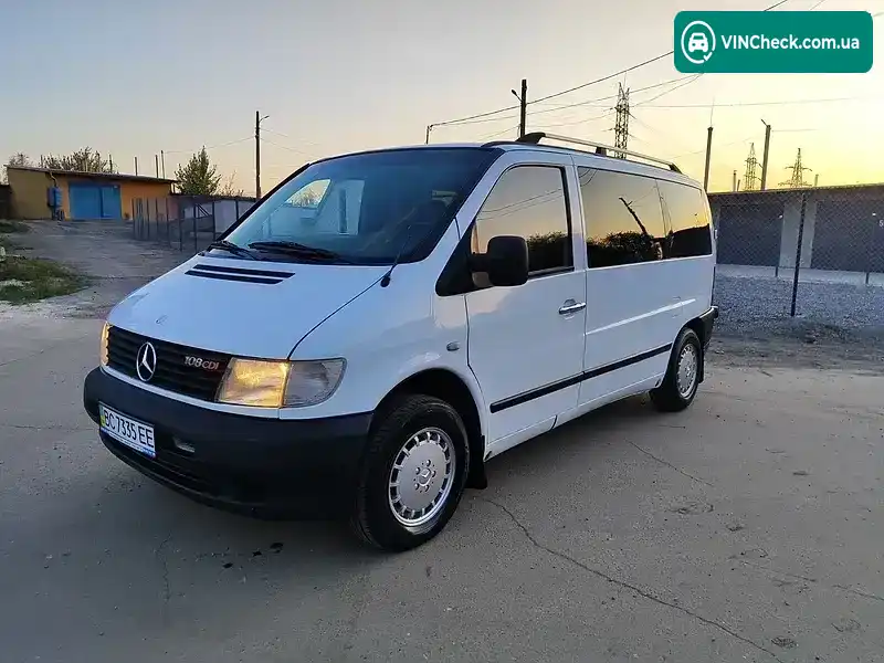 Mercedes-Benz Vito 2001, фото з оголошення 2 з 21, VIN VSA63809413344401