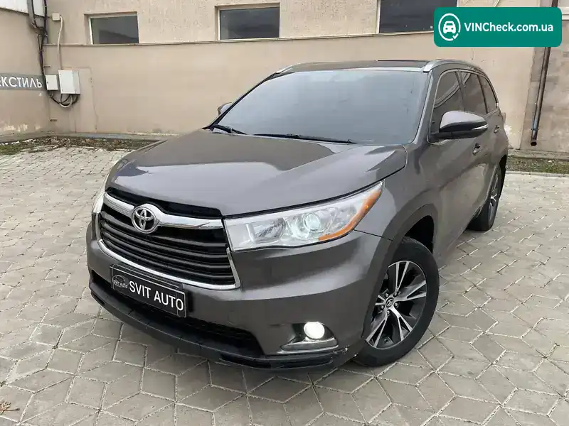 Toyota Highlander 2016, фото з оголошення 1 з 21, VIN 5TDJKRFH1GS315607