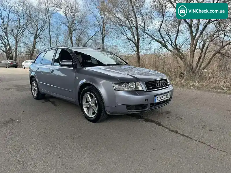 Audi A4 2004, фото з оголошення 1 з 17, VIN WAUZZZ8E34A238505