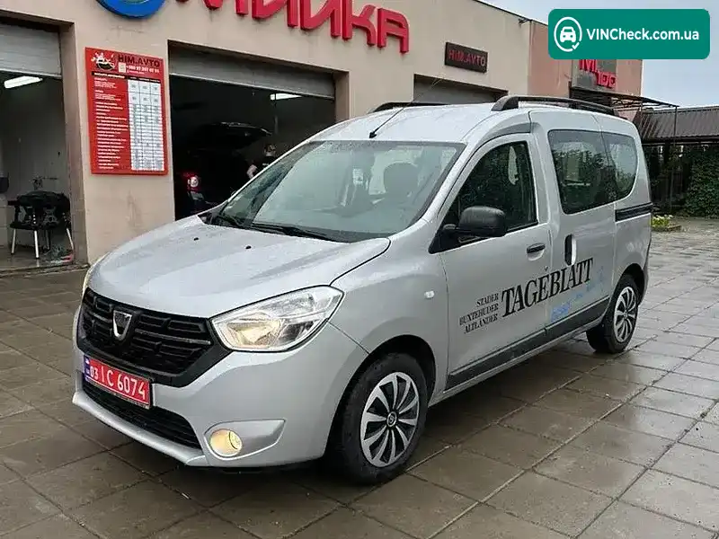 Dacia Dokker 2018, фото з оголошення 1 з 20, VIN UU10SDCV560591729