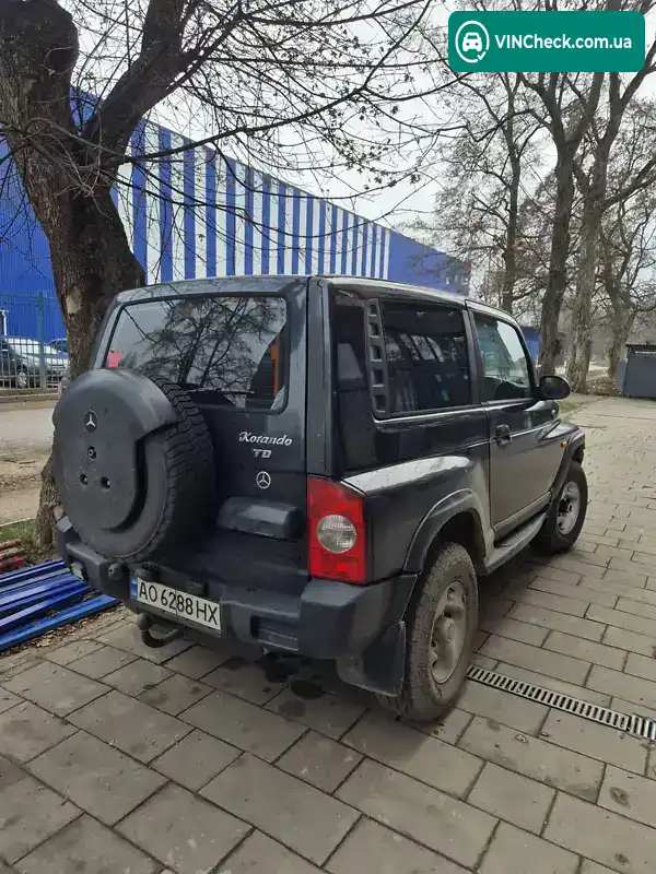 SsangYong Korando 2000, фото з оголошення 2 з 8, VIN KPTL2B1CSYP080426
