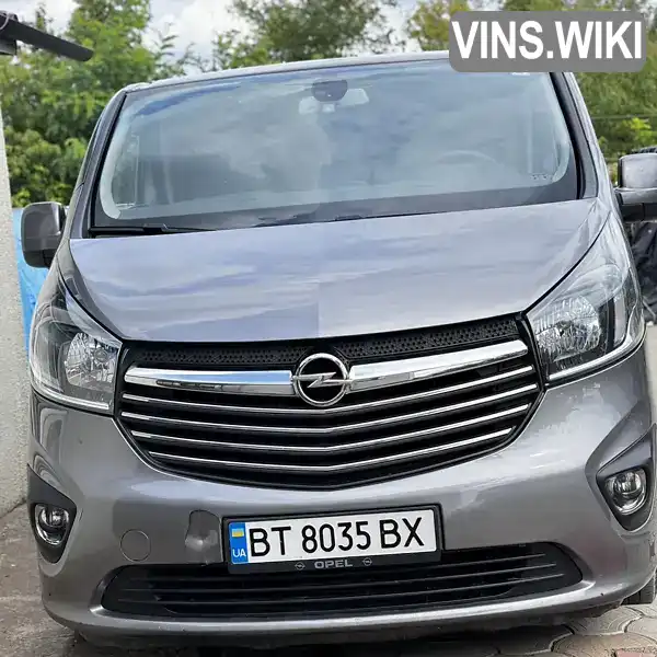 Opel Vivaro 2017, фото з оголошення 1 з 12, VIN W0LF7D602HV624254