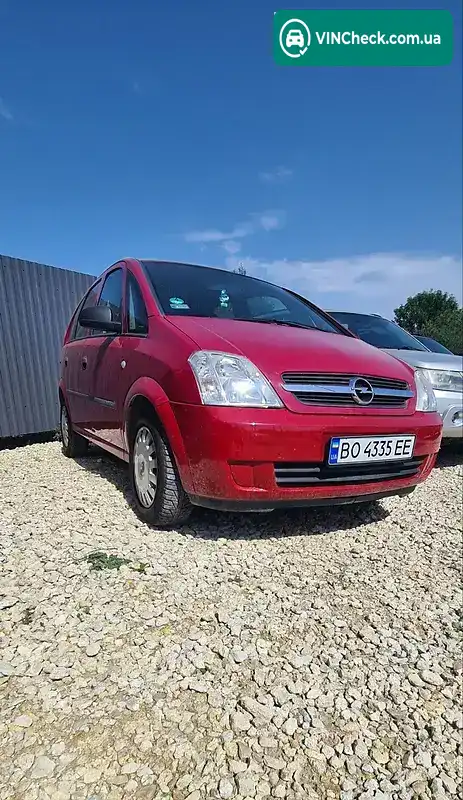 Opel Meriva 2003, фото з оголошення 1 з 12, VIN W0L0XCE7544053494