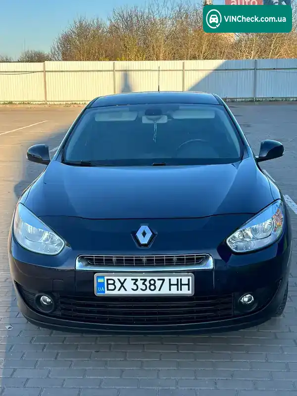Renault Fluence 2010, фото з оголошення 2 з 9, VIN VF1LZBB0642869052