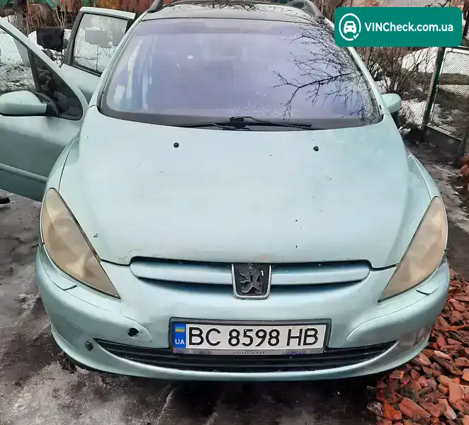 Peugeot 307 2003, фото з оголошення 1 з 7, VIN VF33HRFNC82889738