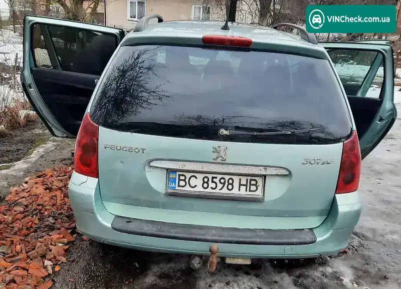 Peugeot 307 2003, фото з оголошення 2 з 7, VIN VF33HRFNC82889738