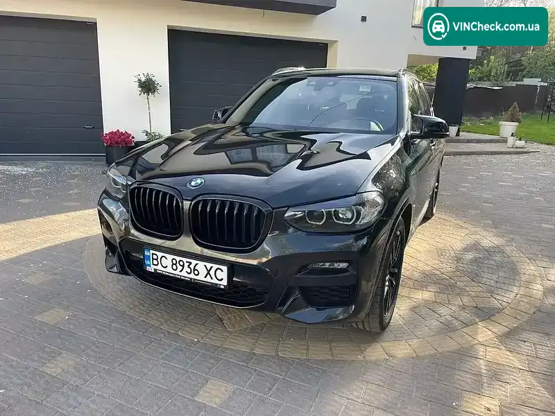 BMW X3 2020, фото з оголошення 2 з 21, VIN WBATS120609C41440