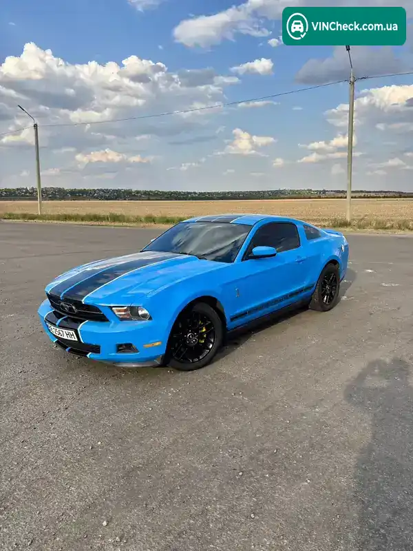 Ford Mustang 2011, фото з оголошення 1 з 10, VIN 1ZVBP8AM5C5222848